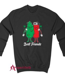 Best Friends Weed Sweatshirt