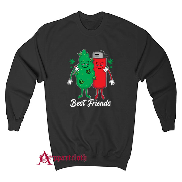 Best Friends Weed Sweatshirt