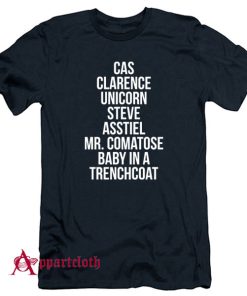 Castiel Supernatural Nicknames T-Shirt