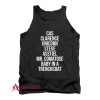 Castiel Supernatural Nicknames Tank Top