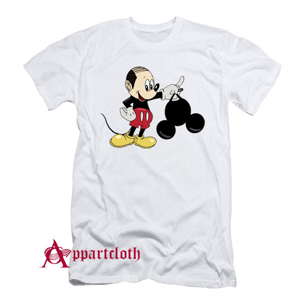 Bald Mickey Mouse Ears Memes T-Shirt Unisex 