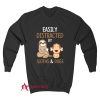 Easily Distracted By Sloths And Dogs Sweatshirt