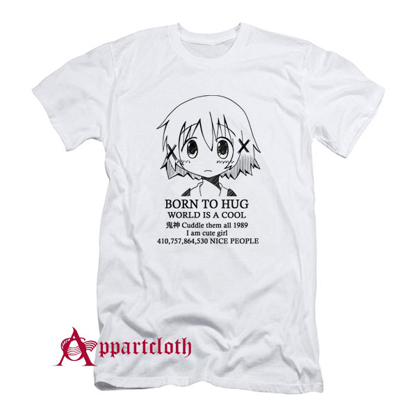 Hidamari Sketch Born To Hug World Is A Cool T-Shirt