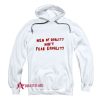 Men Of Quality Don’t Fear Equality Hoodie