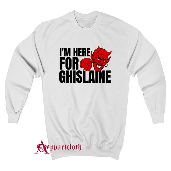 THE DEVIL Ghislaine Maxwell Ghislaine Maxwell Sweatshirt