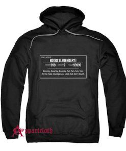 Legendary Boobs Video Game Hoodie