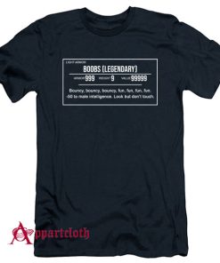 Legendary Boobs Video Game T-Shirt
