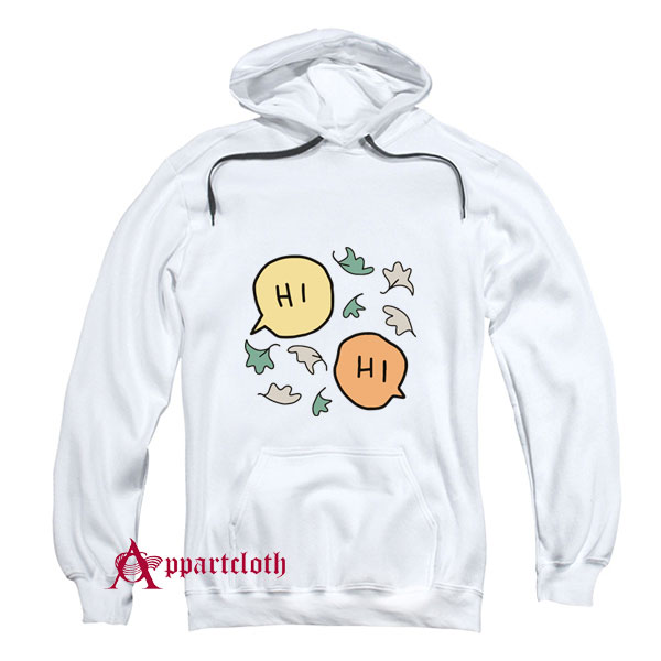 Heartstopper Hi With Leaves Hoodie