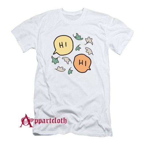 Heartstopper Hi With Leaves T-Shirt