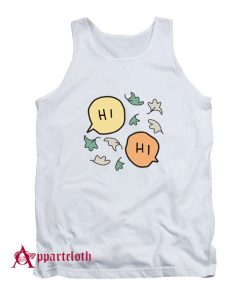 Heartstopper Hi With Leaves Tank Top