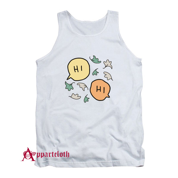 Heartstopper Hi With Leaves Tank Top