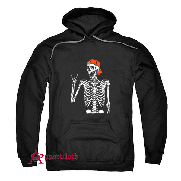 Skeleton Hand Rock Hoodie