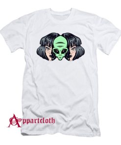 Alien Inside Human Girl T-Shirt
