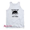 Live Fast And Die 9 Times Ringer Tank Top