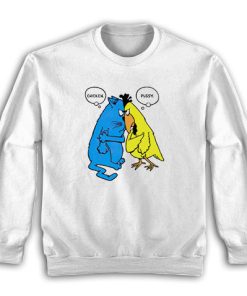 Vintage John Baynham Chicken Pussy Cartoon Sweatshirt