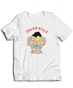 Crack Kills Bart Simpson Vintage T-Shirt
