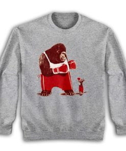 Gorilla Boxing Kangaroo Sweatshirt