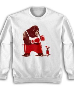 Gorilla Boxing Kangaroo Sweatshirt