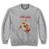 Choke A Bitch Funny Cat Vintage Sweatshirt