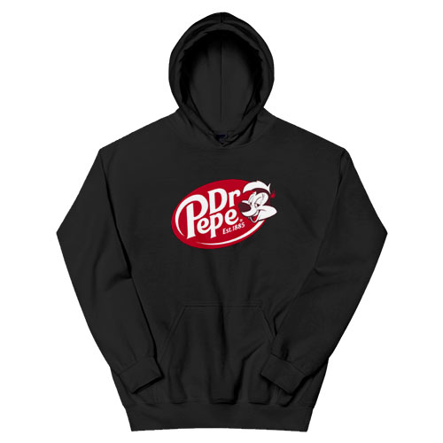 Dr Pepe Parody Dr Pepper Hoodie