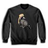 Raccoon Wearing Human Arm Hat Sweatshirt