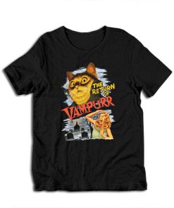 The Return of Vampurr Cat Halloween Vampire T-Shirt