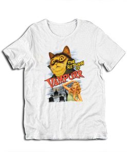 The Return of Vampurr Cat Halloween Vampire T-Shirt