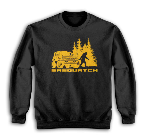 Bronco Sasquatch Truck Sweatshirt
