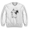 Foot to Groin Funny Sweatshirt