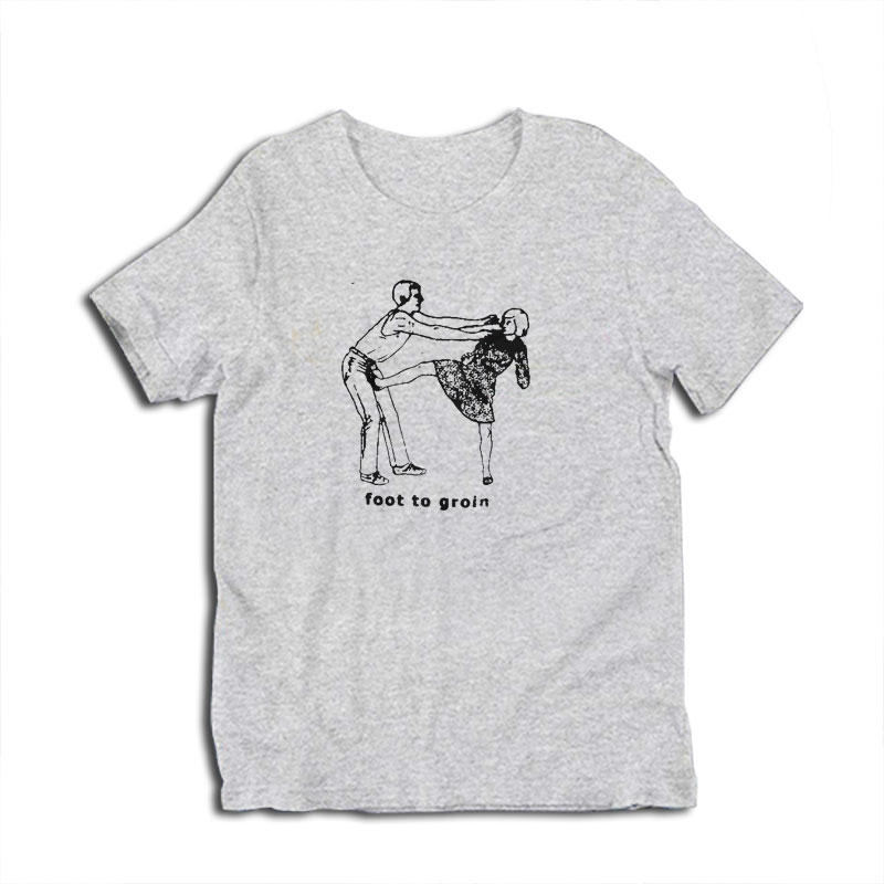Foot to Groin Funny T-Shirt
