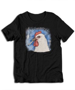 Fried Chicken Smoking Weed T-Shirt
