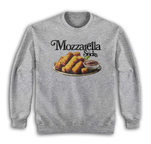 Mozzarella Sticks 90's Vintage Sweatshirt
