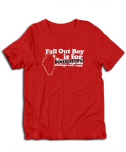 Fall Out Boy Is For Scenesters Chicago Soft Core T-Shirt