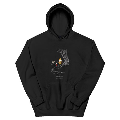 Fuck It Piglet Let's Get A Pint Winnie The Pooh Hoodie