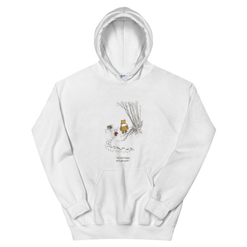 Fuck It Piglet Let's Get A Pint Winnie The Pooh Hoodie