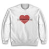Heart Love Australia The Man Jamie Dornan The Tourist Sweatshirt