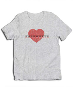 Heart Love Australia The Man Jamie Dornan The Tourist T-Shirt