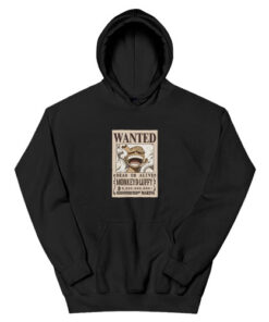One Piece Monkey D Luffy Wanted Poster Hoodie