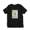 One Piece Monkey D Luffy Wanted Poster T-Shirt