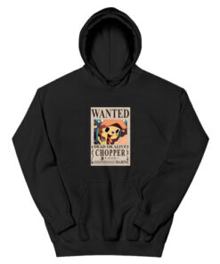 One Piece Poster Wanted Chopper Hoodie