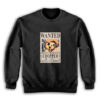 One Piece Poster Wanted Chopper Sweatshirt