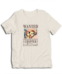 One Piece Poster Wanted Chopper T-Shirt