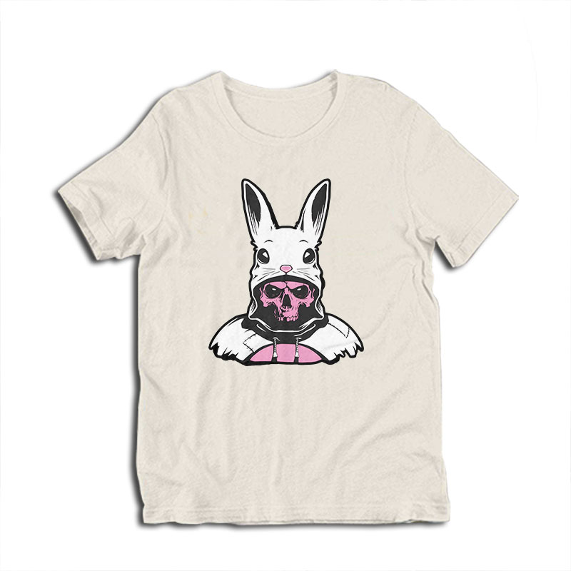 The Passenger Benson Rabbit Hood Human Skull T-Shirt