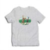 Glarkware Bigfoot vs Abe Lincoln Jimmy Chance Raising Hope T-Shirt