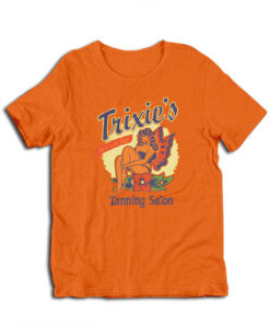 Trixie's Tanning Salon Shelly Cate Coffee and Cigarettes T-Shirt