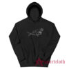 A T-Rex Riding A Shark With Guns Hoodie