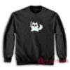 Gojo Cat Knife Funny Sweatshirt