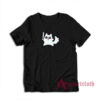 Gojo Cat Knife Funny T-Shirt