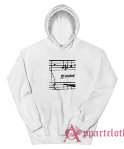 Pp Very Hard Music Sheet Hoodie