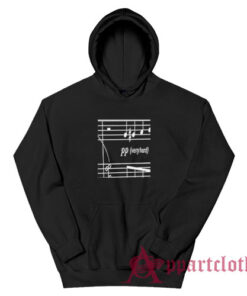 Pp Very Hard Music Sheet Hoodie